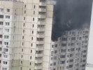 В Павшинской пойме на 12 этаже загорелась квартира